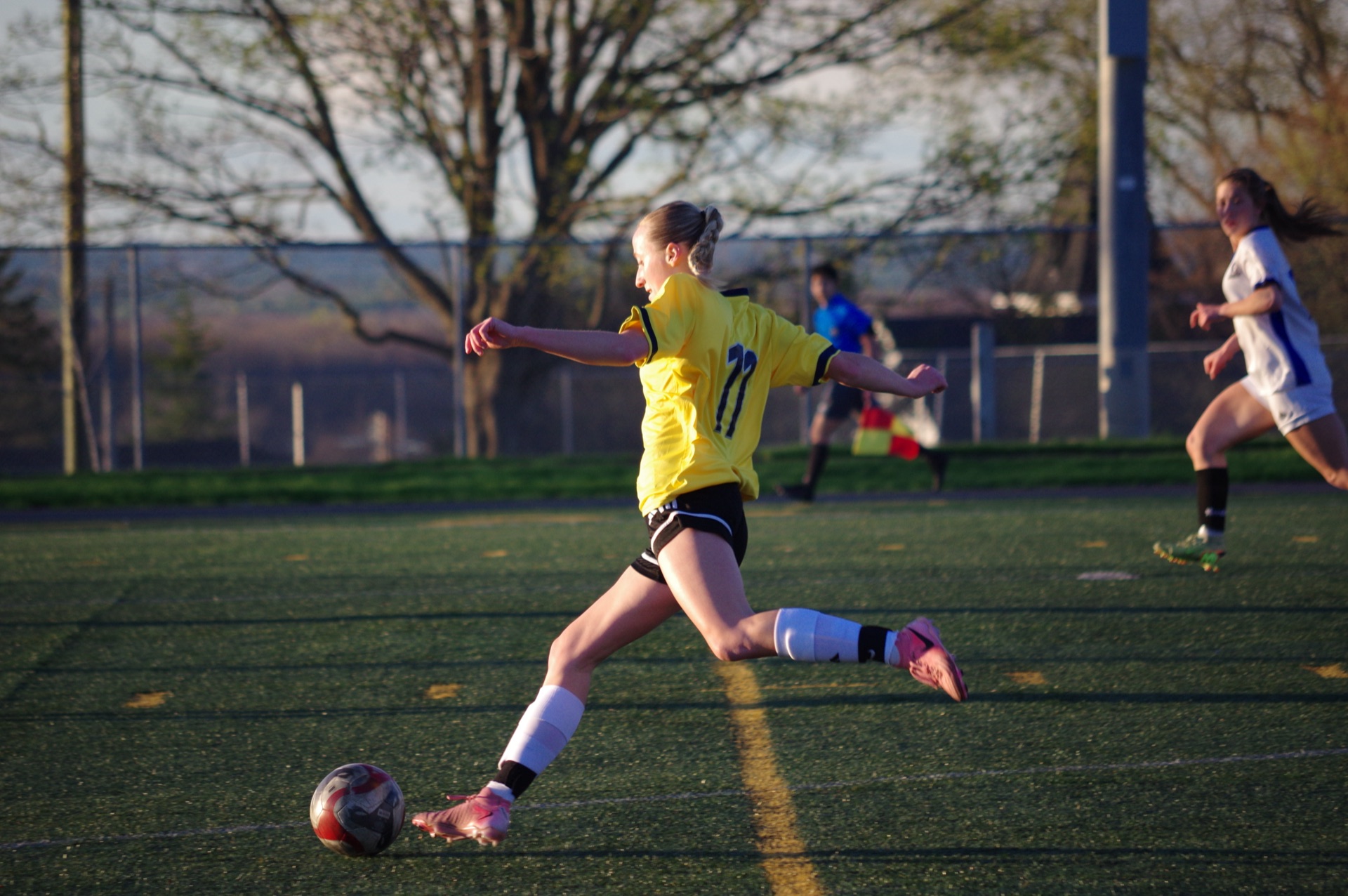 Women's premier division match